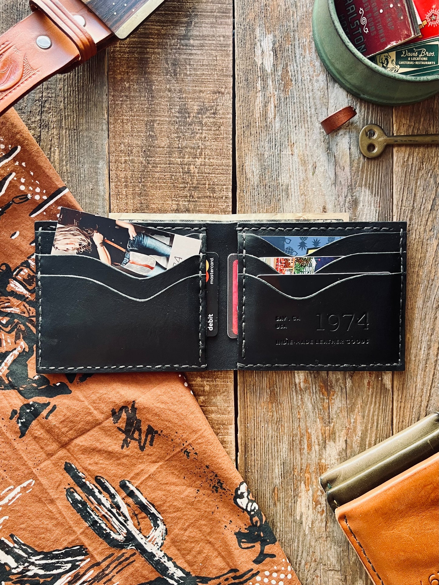 Amos Leather Wallet