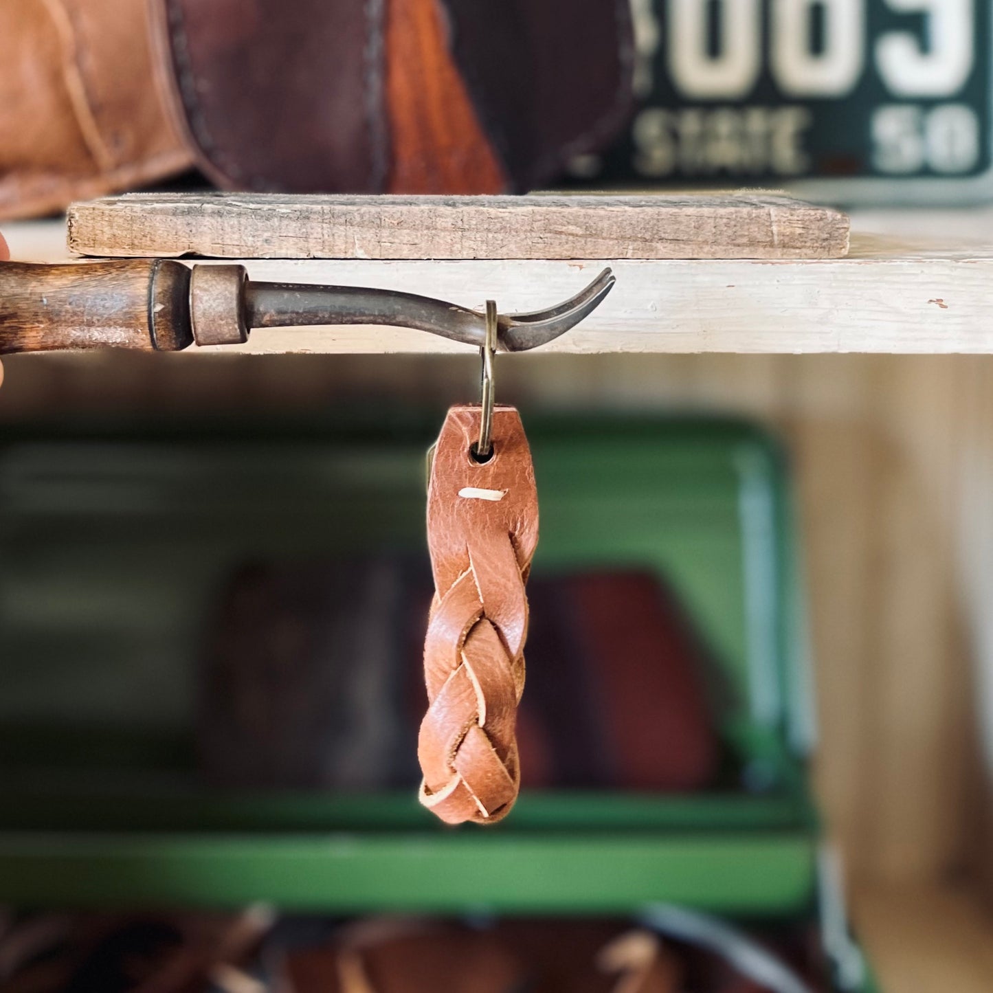 1974 Little River Key Fob in Hickory