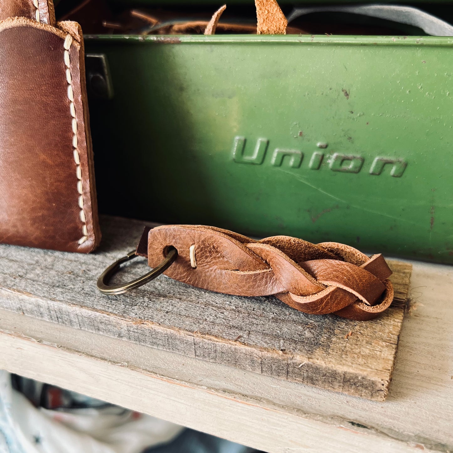 1974 Little River Key Fob in Hickory