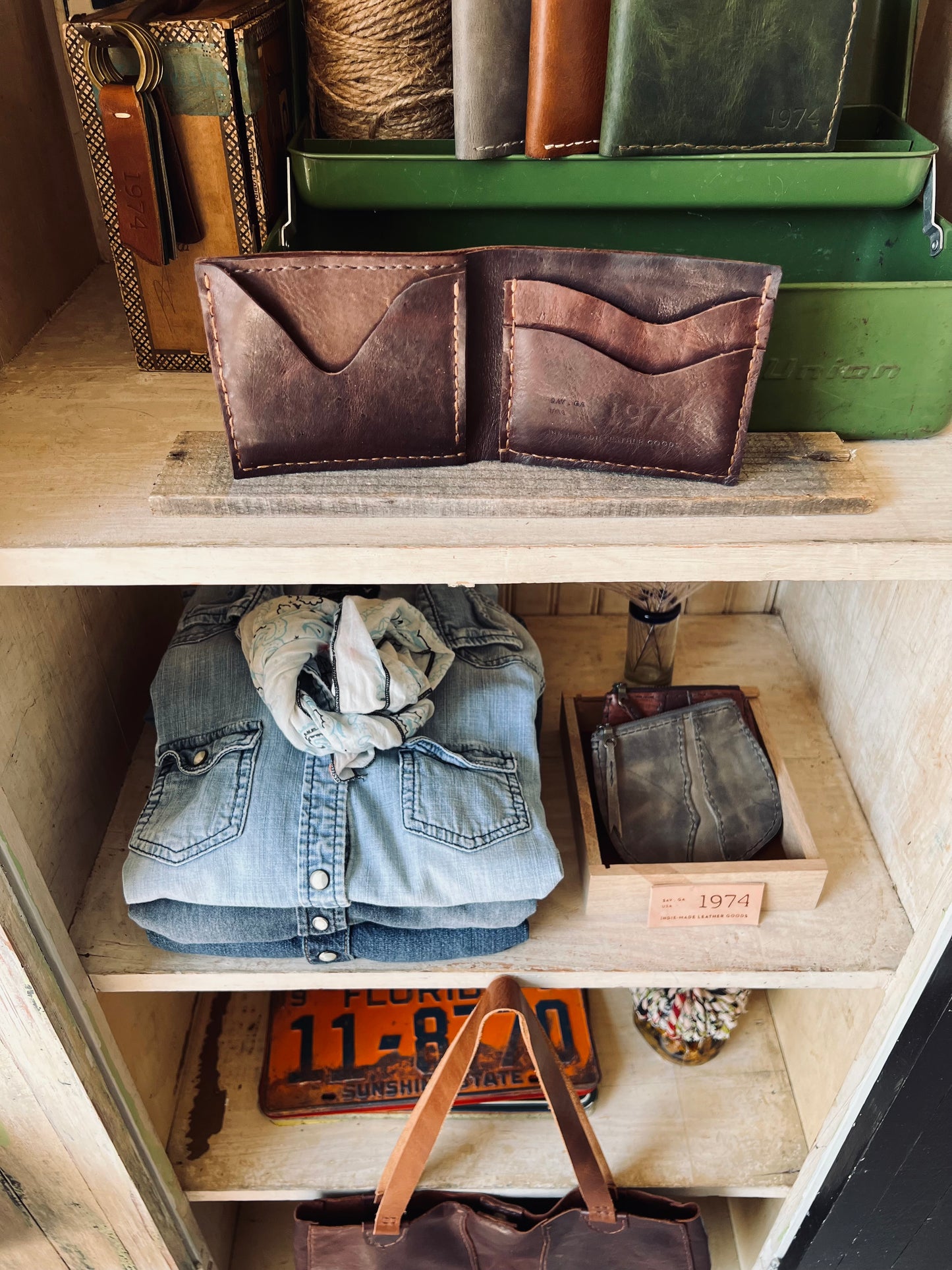 1974 Finnegan Leather Wallet