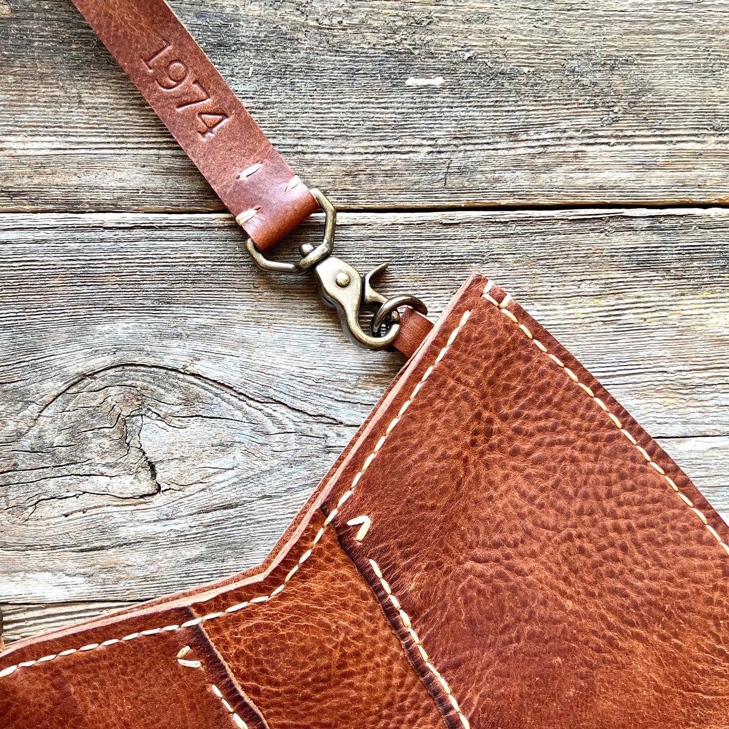 Moon River Leather Crossbody Bag
