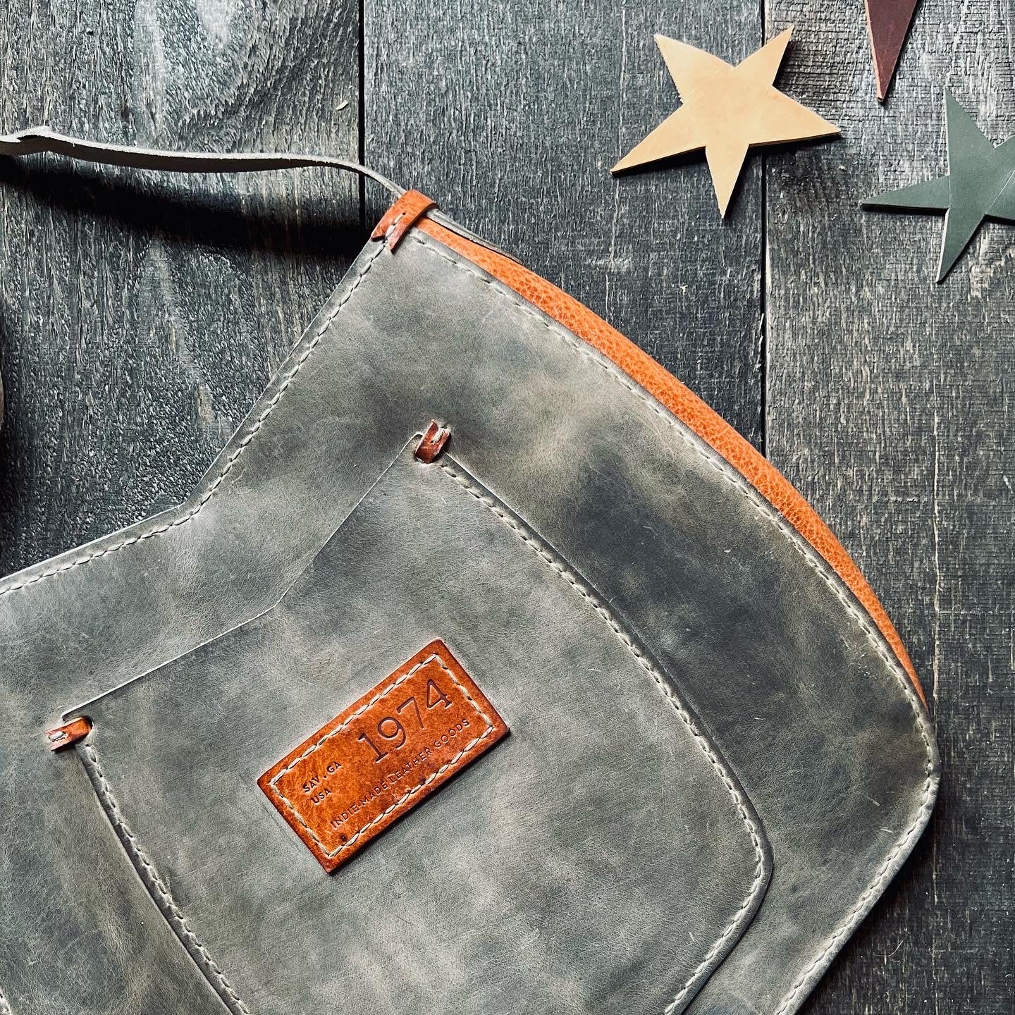 Beaufort River Leather Hobo Bag