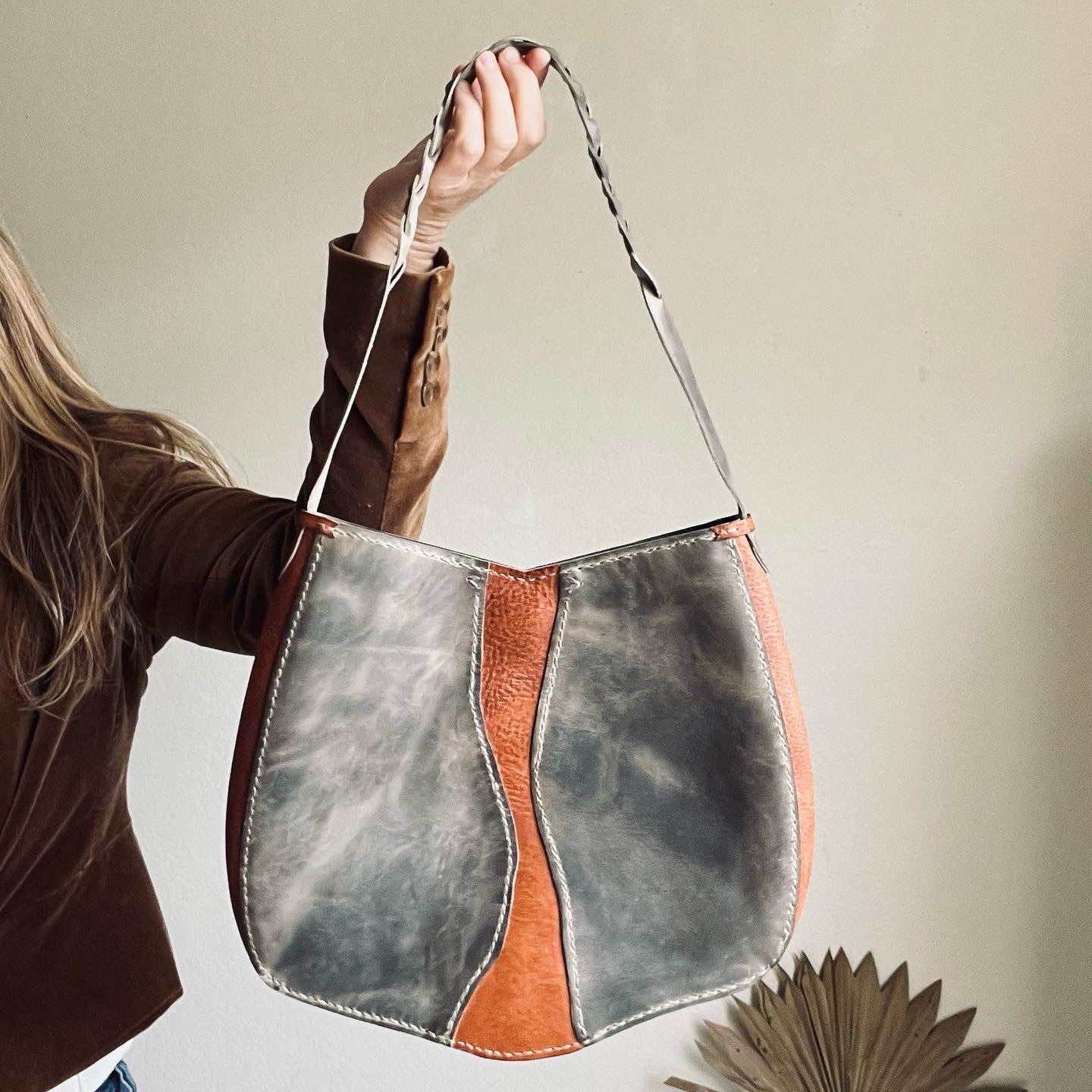 Beaufort River Leather Hobo Bag