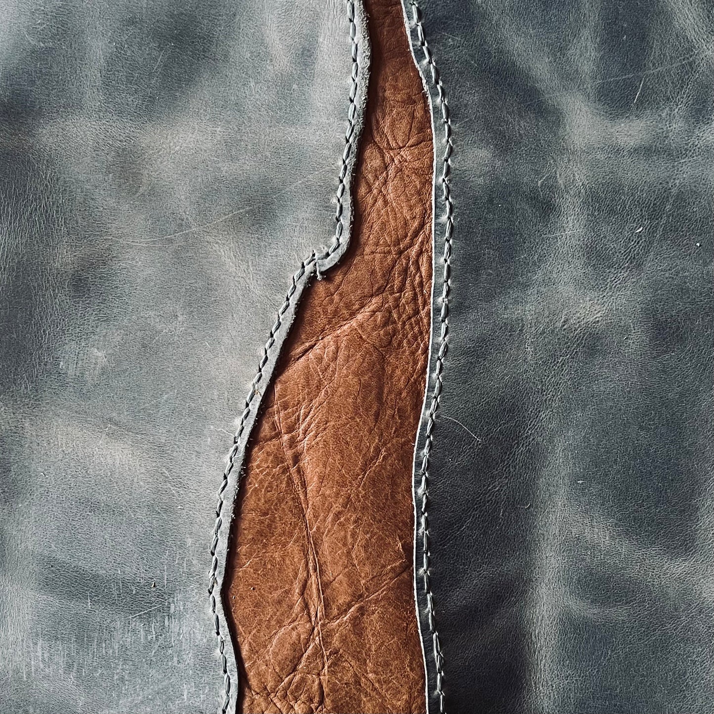 Broad River Leather Wristlet