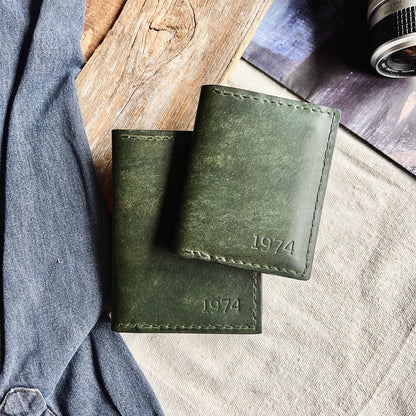 Wyatt Leather Passport Holder