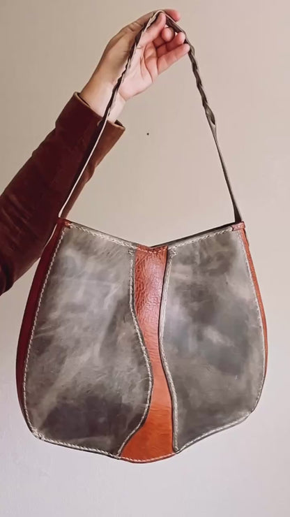 Beaufort River Leather Hobo Bag