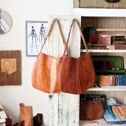 Beaufort River Leather Hobo Bag