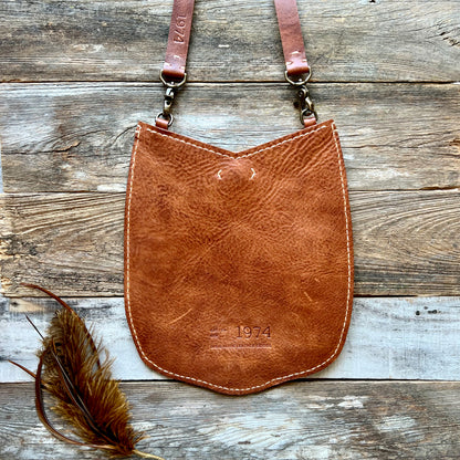 Moon River Leather Crossbody Bag